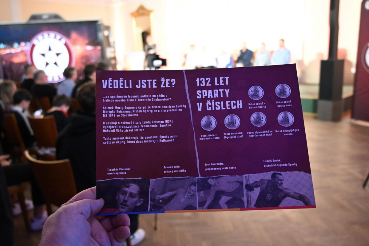 SPARTAFEST oslavuje legendy Sparty aneb 132 let historie, 129 olympioniků a jedno setkání SPARTAFEST oslavuje legendy Sparty aneb 132 let historie, 129 olympioniků a jedno setkání